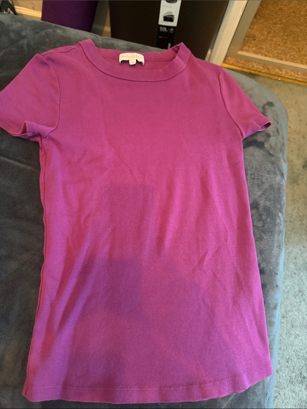 Michael stars Lexy Fuchsia Short Sleeve Crewneck Tee size XS never worn